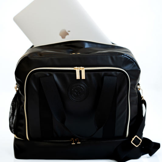 The Milo & Mimi Travel & Cosmetic Bag Bundle in Black